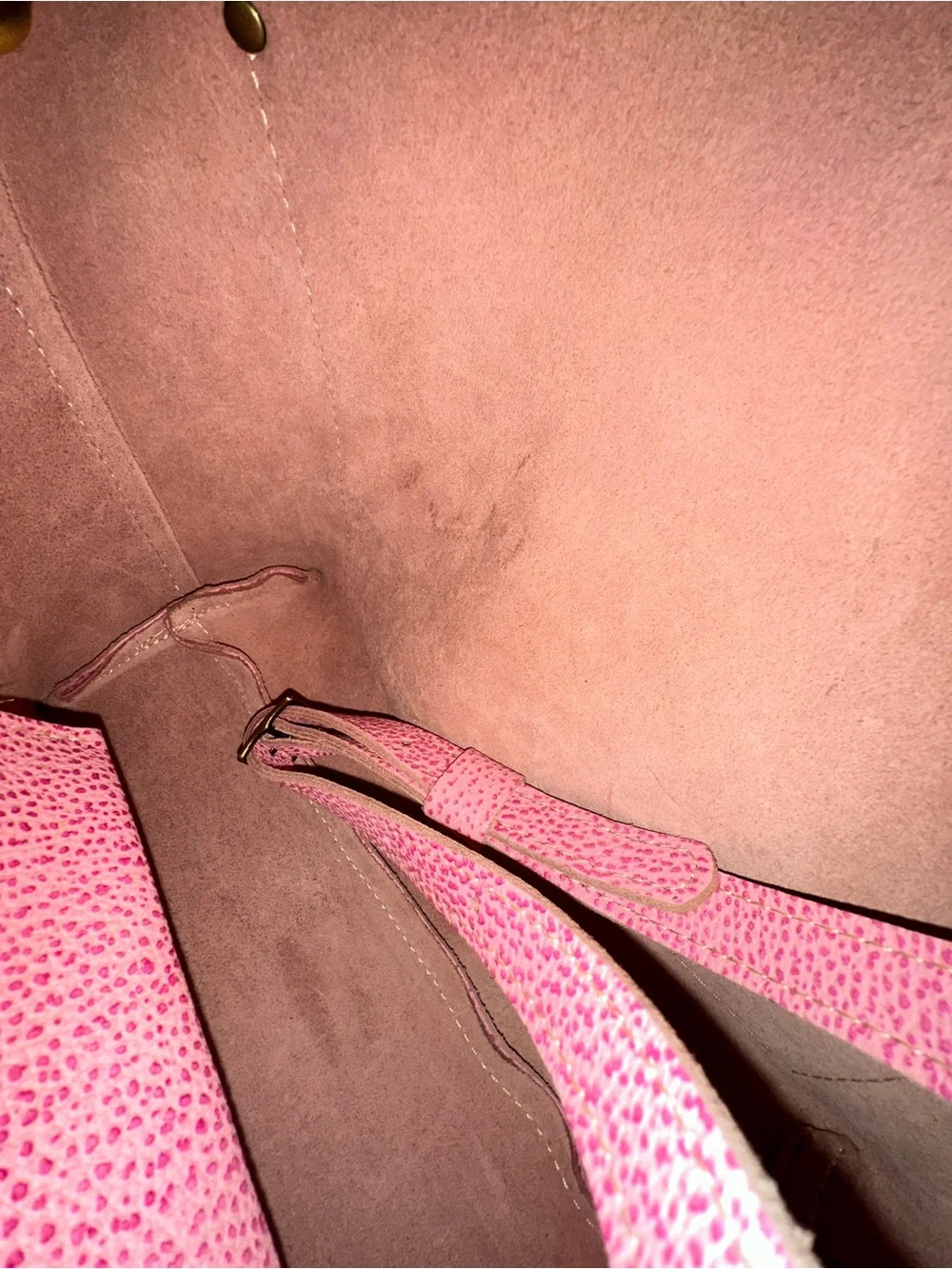 BUBBLEGUM Portland leather medium crossbody bag